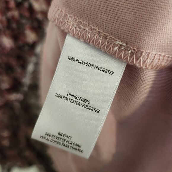 Danny & Nicole Floral Lace Overlay Sleeveless Fit and Flare Swing Dress 4P - Picture 7 of 11